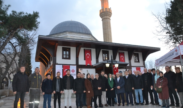 Restorasyonu tamamlanan 5 asırlık cami Regaip Kandili’nde ibadete açıldı