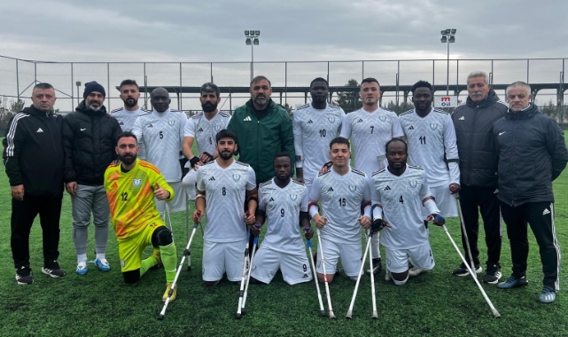 Şahinbey Ampute zorlu deplasmandan galibiyetle döndü: 2-1