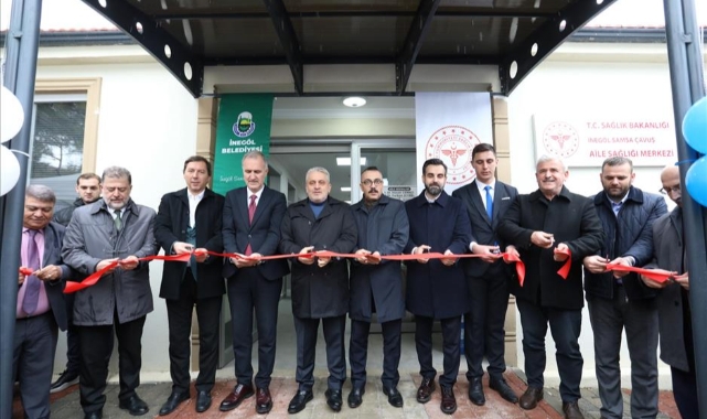 Samsa Çavuş Aile Sağlığı Merkezi İnegöl'de törenle açıldı
