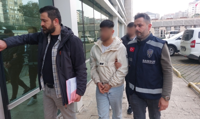 Samsun'da parkta 3 kişiyi yaraladı