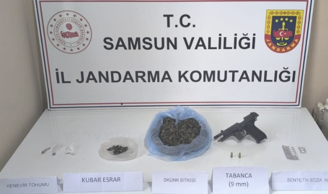 Samsun'da uyuşturucu operasyonu: 2 gözaltı