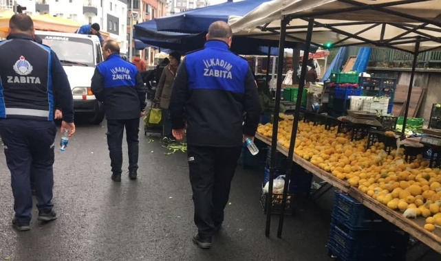 Samsun'da zabıtalardan gramaj denetimi
