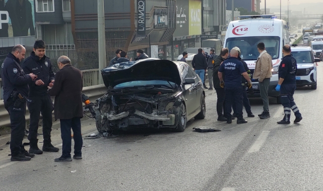 Samsun'da zincirleme trafik kazası: 5 yaralı