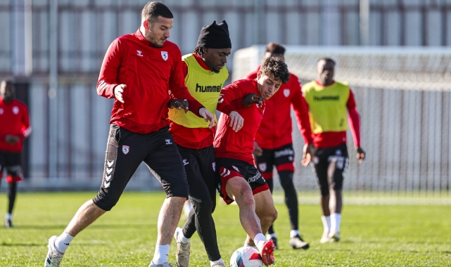 Samsunspor, Kayserispor maçı hazırlıklarına başladı