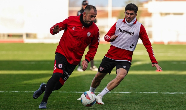 Samsunspor'un Gaziantep FK maçı hazırlıkları sürüyor