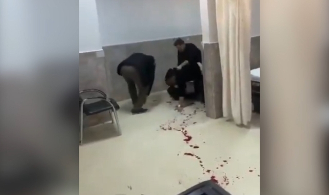 Şanlıurfa'da acil serviste bıçaklı kavga kamerada : 5 yaralı