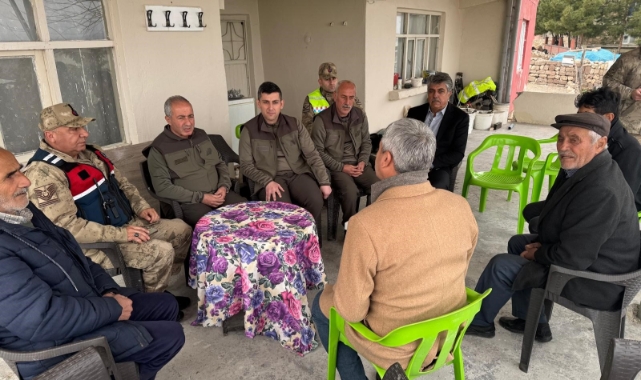 Siirt'te vatandaşlar kaçak avcılık hakkında bilgilendirildi