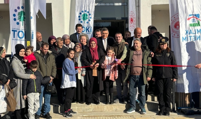 Sinop'ta TOKİ konutları anahtar teslim töreni