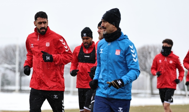Sivasspor Kayserispor maçının hazırlıklarını sürdürdü