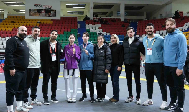 Sporcu Neslişah Ençok Türkiye şampiyonu oldu