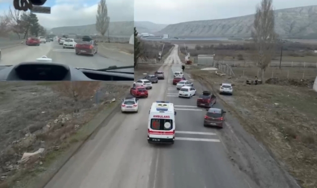Sürücülere 'Fermuar Sistemi' eğitimi verildi