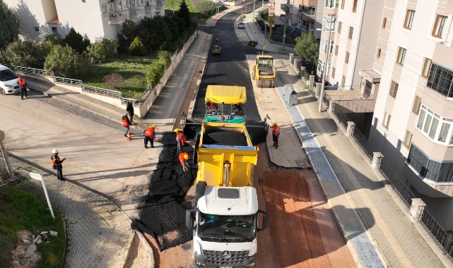 Tarihi projede asfalt çalışmaları hız kazandı