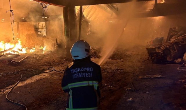 Taşköprü itfaiyesi 2024 yılında 26 vatandaşın hayatını kurtardı