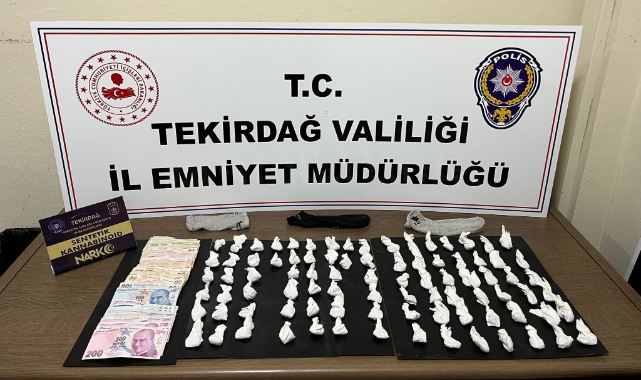 Tekirdağ'da uyuşturucu operasyonu! 9 tutuklama