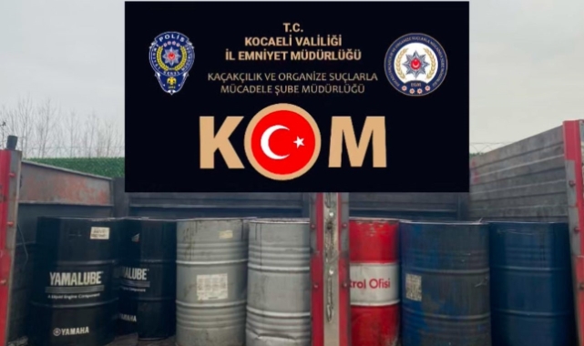 TEM'de bir araçta tonlarca kaçak akaryakıt ele geçirildi