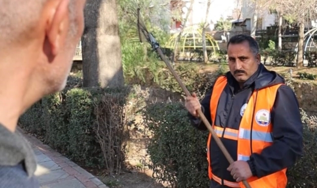 Temizlik işçilerinin ironi videosu beğeni topladı