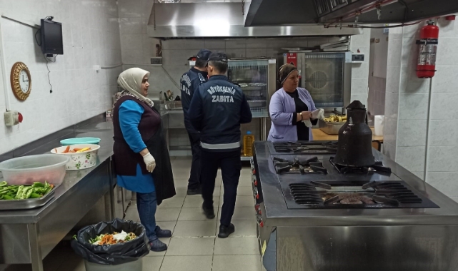 Trabzon'da okul kantinlerine denetim düzenlendi