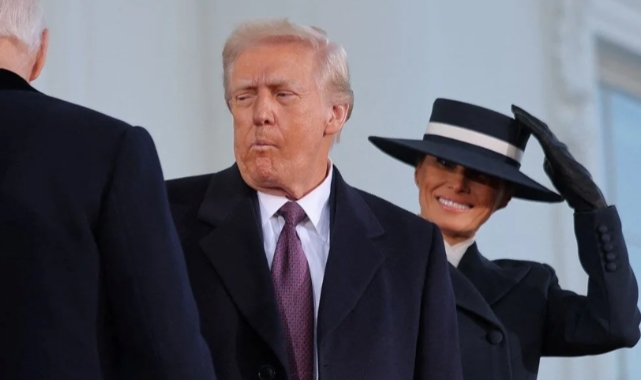 Trump Beyaz Saray'da! Saatler sonra başkanlık koltuğuna oturacak