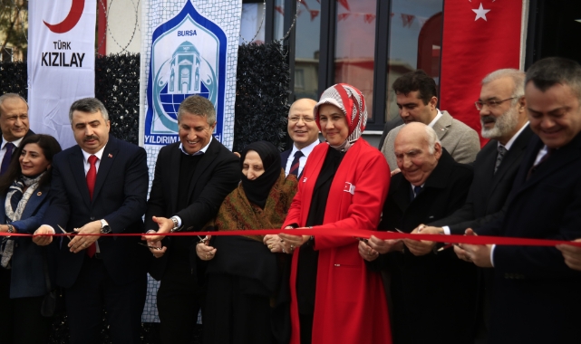 Türk Kızılay 45'inci aşevini Bursa'da hizmete açtı