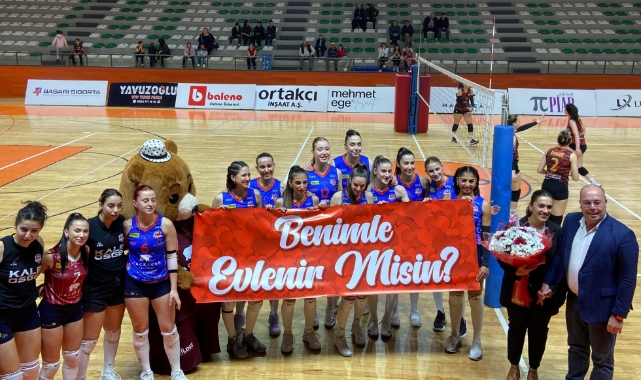 Voleybol maçında unutulmaz anlar!