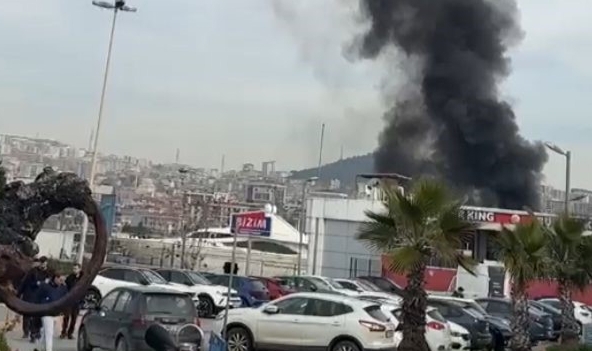 Yakıt deposunda çıkan yangın yürekleri ağza getirdi!
