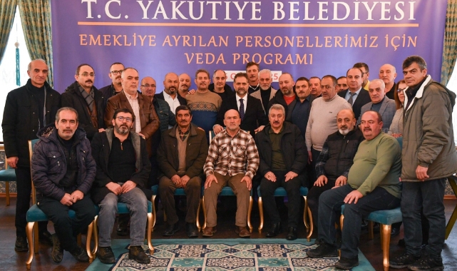 Yakutiye’de emeklilik sevinci