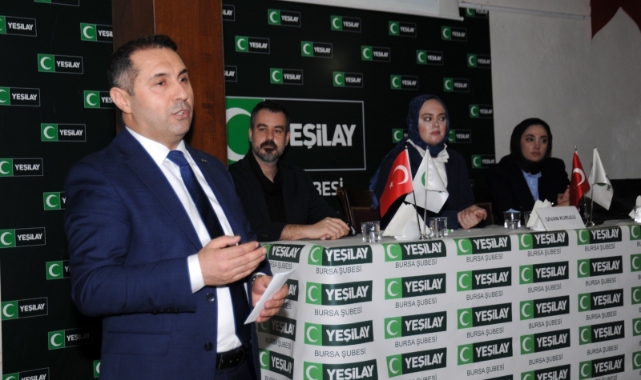 Yeşilay Bursa Şubesinde Mehmet Suat Arvas güven tazeledi