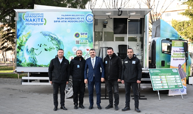 Yıldırım’da atıklar paraya dönüşüyor