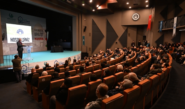 Yıldırım'da "Direnişten Dirilişe Kudüs Programı" düzenlendi
