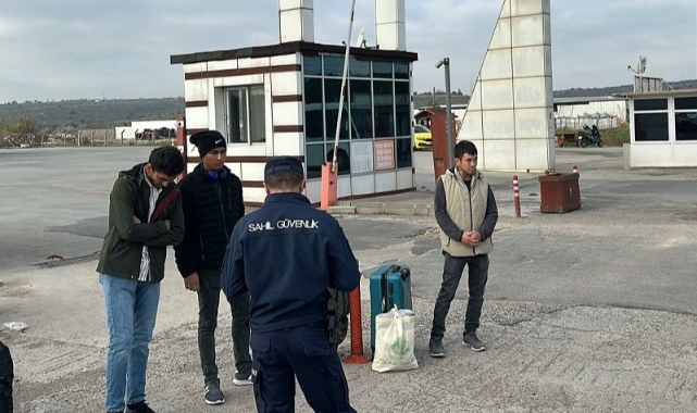 Yunanistan'a geçmek isteyen 3 kaçak göçmen yakalandı!