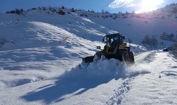 Adıyaman'da kar yağışı etkili oluyor