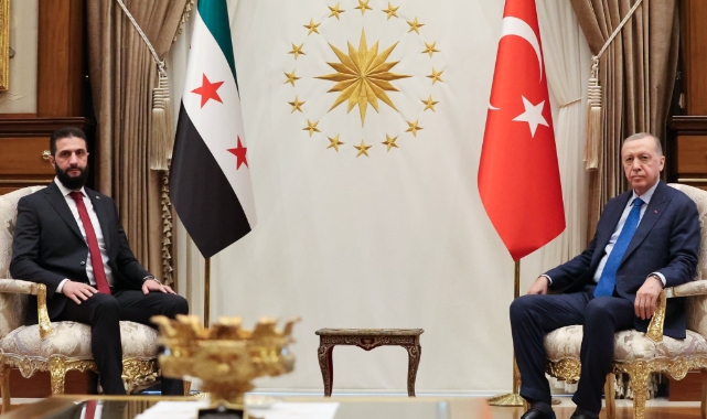 Ahmed Şara'dan Cumhurbaşkanı Erdoğan'a teşekkür