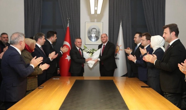 AK Parti Teşkilattan Sorumlu Genel Başkan Yardımcılığına getirilen Büyükgümüş görevi devraldı