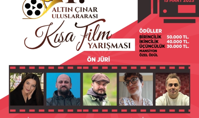 Altın Çınar Uluslararası Kısa Film Yarışması'nın başvuruları başladı