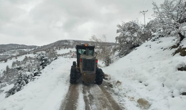 Amasya’da 85 köy yolu ulaşıma kapandı