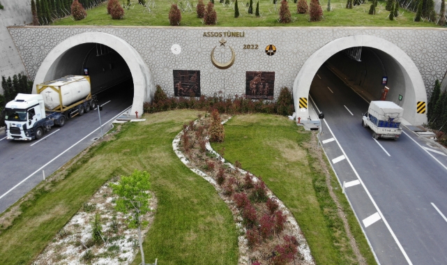 Assos ve Troya tünelleri trafiğe kapanacak