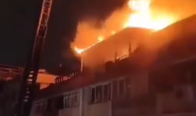 Avcılar’da geri dönüşüm tesisinde yangın çıktı