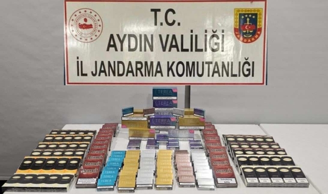 Aydın’da kaçak sigara operasyonu