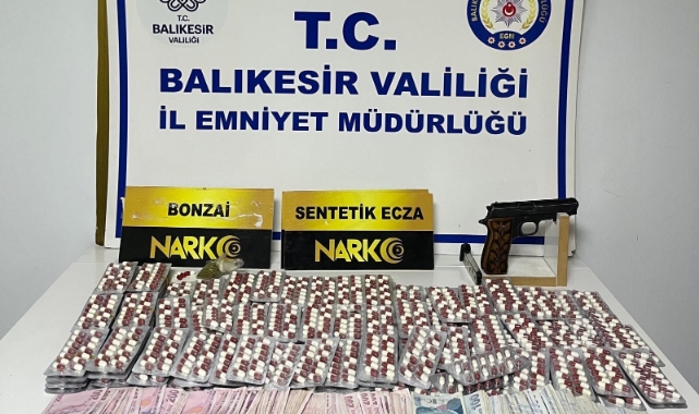 Ayvalık'ta narkotik operasyonuna 2 gözaltı