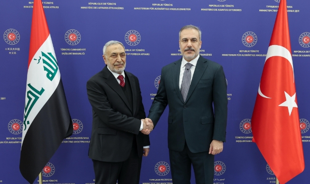 Bakan Fidan Irak Temsilciler Meclisi Başkanı ile görüştü