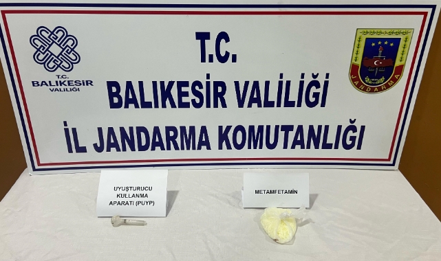Balıkesir’de uyuşturucu operasyonu! 2 gözaltı