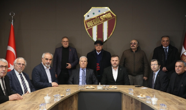 Başkan Bozbey'den İnegölspor'a ziyaret