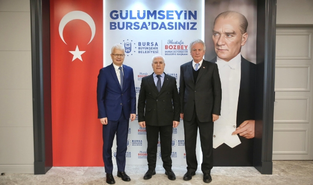 Başkan Bozbey Litvanya'nın Ankara Büyükelçisi Degutis'i ağırladı