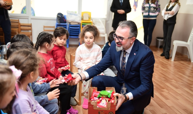 Başkan Erol'dan Kestelli miniklere ziyaret