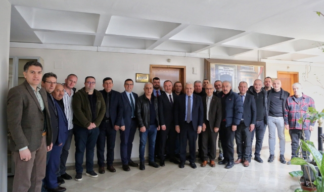 Başkan Özdemir Bursa Şoförler ve Otomobilciler Esnaf Odası yönetimiyle buluştu