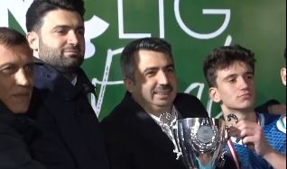 Başkan Yılmaz TÜGVA GençLig'in final maçını izledi