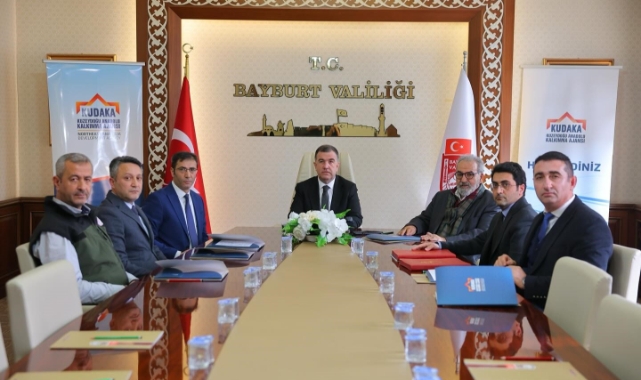 Bayburt’ta iki projenin imza töreni gerçekleşti
