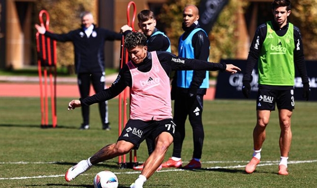 Beşiktaş Antalyaspor maçının hazırlıklarını tamamladı