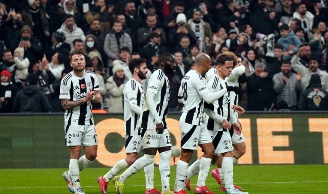 Beşiktaş ligdeki yenilmezlik serisini 7 maça çıkarttı