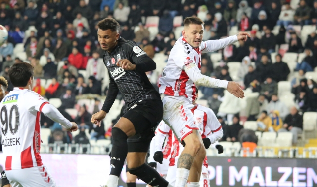 Beşiktaş Sivasspor'u 2-0 mağlup etti